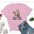 Adopt-A-Bull Standard Tee Light Pink