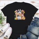 Doggie Easter Egg Hunt Standard Tee Black