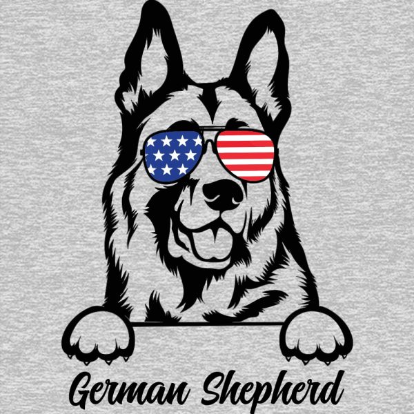 All American Shepherd Standard Tee Heather Grey - Image 2