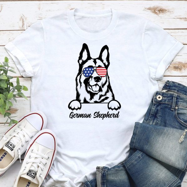 All American Shepherd Standard Tee White